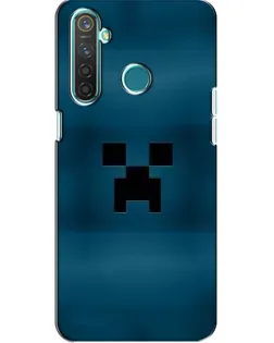 Чехол для Realme 5 Pro с картинкой «Крипер текстура» Чехол для Realme 5 Pro с картинкой «Крипер текстура»