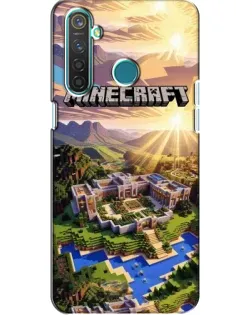 Чехол для Realme 5 Pro с картинкой «Minecraft панорама» Чехол для Realme 5 Pro с картинкой «Minecraft панорама»