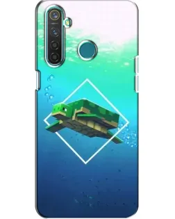 Чехол для Realme 5 Pro с картинкой «Черепаха Minecraft» Чехол для Realme 5 Pro с картинкой «Черепаха Minecraft»