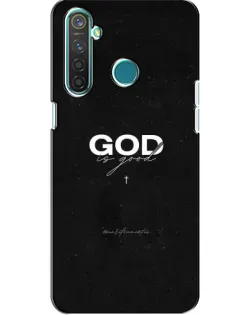 Чохол для Realme 5 Pro з картинкою «GOD — Бог над усім»