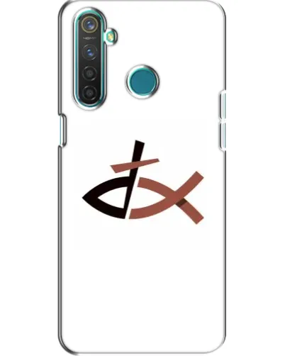 Чохол для Realme 5 Pro з картинкою «Риба та хрест» Чохол для Realme 5 Pro з картинкою «Риба та хрест»