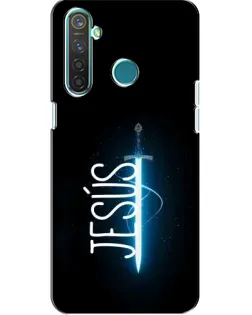 Чохол для Realme 5 Pro з картинкою «Меч Духа Jesus»