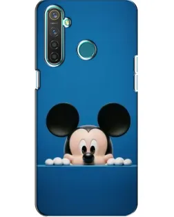 Чехол для Realme 5 Pro с картинкой «Микки выглядывает» Чехол для Realme 5 Pro с картинкой «Микки выглядывает»