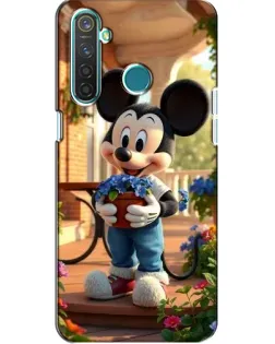 Чехол для Realme 5 Pro с картинкой «Микки садовод» Чехол для Realme 5 Pro с картинкой «Микки садовод»