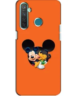 Чехол для Realme 5 Pro с картинкой «Сердце Микки Минни» Чехол для Realme 5 Pro с картинкой «Сердце Микки Минни»