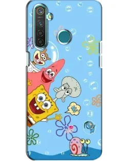 Чехол для Realme 5 Pro с картинкой «Веселые пузырьки» Чехол для Realme 5 Pro с картинкой «Веселые пузырьки»