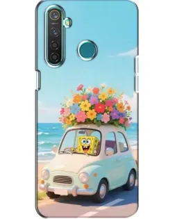 Чехол для Realme 5 Pro с картинкой «Автомобильное путешествие» Чехол для Realme 5 Pro с картинкой «Автомобильное путешествие»