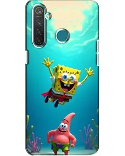 Чехол для Realme 5 Pro с картинкой «Спанч Боб под водой» Чехол для Realme 5 Pro с картинкой «Спанч Боб под водой»