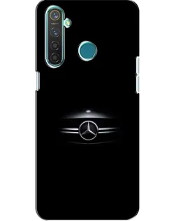 Чехол для Realme 5 Pro с картинкой «Mercedes — абстрактные линии»