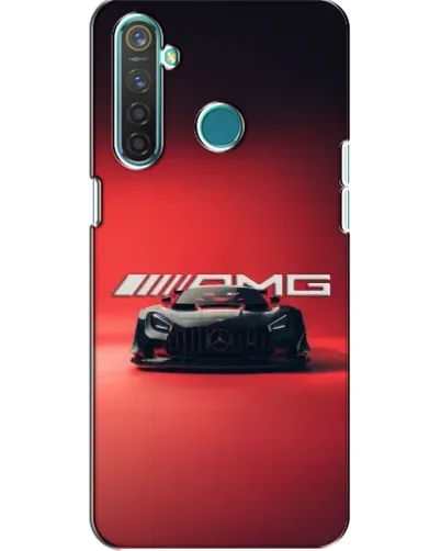 Чехол для Realme 5 Pro с картинкой «Mercedes AMG — красная линия» Чехол для Realme 5 Pro с картинкой «Mercedes AMG — красная линия»