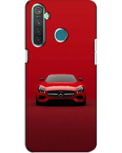 Чехол для Realme 5 Pro с картинкой «Красный Mercedes AMG» Чехол для Realme 5 Pro с картинкой «Красный Mercedes AMG»