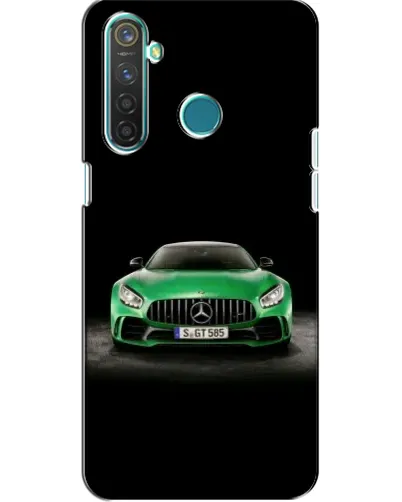 Чехол для Realme 5 Pro с картинкой «Mercedes — неоновый лого» Чехол для Realme 5 Pro с картинкой «Mercedes — неоновый лого»