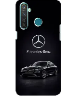 Чехол для Realme 5 Pro с картинкой «Mercedes — решетка радиатора»