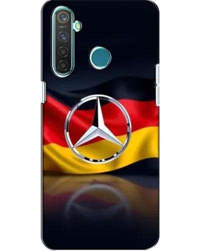 Чехол для Realme 5 Pro с картинкой «Mercedes — флаг Германии» Чехол для Realme 5 Pro с картинкой «Mercedes — флаг Германии»