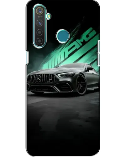 Чехол для Realme 5 Pro с картинкой «Темный Mercedes AMG» Чехол для Realme 5 Pro с картинкой «Темный Mercedes AMG»