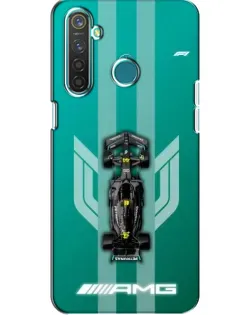 Чехол для Realme 5 Pro с картинкой «Mercedes AMG Petronas»