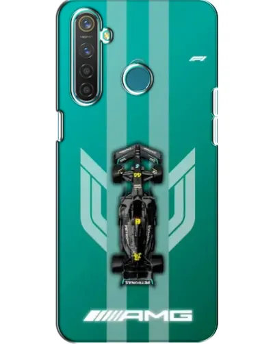 Чехол для Realme 5 Pro с картинкой «Mercedes AMG Petronas» Чехол для Realme 5 Pro с картинкой «Mercedes AMG Petronas»