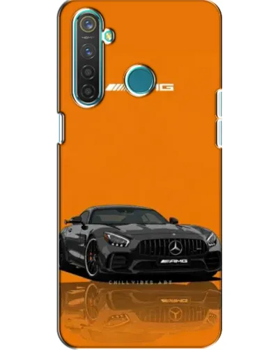 Чехол для Realme 5 Pro с картинкой «Оранжевый Mercedes AMG» Чехол для Realme 5 Pro с картинкой «Оранжевый Mercedes AMG»
