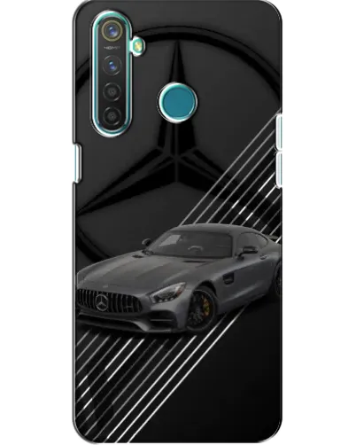 Чехол для Realme 5 Pro с картинкой «Mercedes AMG — графика» Чехол для Realme 5 Pro с картинкой «Mercedes AMG — графика»