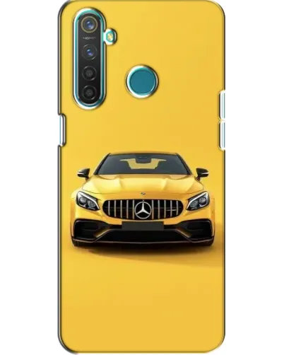 Чехол для Realme 5 Pro с картинкой «Желтый Mercedes GT» Чехол для Realme 5 Pro с картинкой «Желтый Mercedes GT»