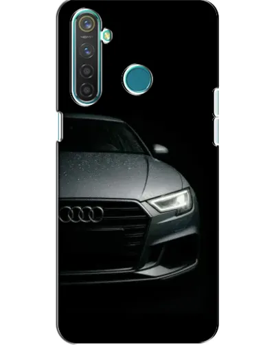 Чехол для Realme 5 Pro с картинкой «Audi — детализация кузова» Чехол для Realme 5 Pro с картинкой «Audi — детализация кузова»