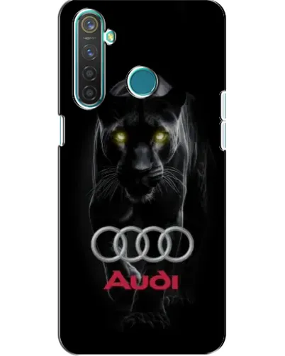Чехол для Realme 5 Pro с картинкой «Пантера и Audi» Чехол для Realme 5 Pro с картинкой «Пантера и Audi»