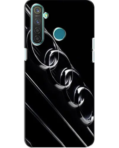 Чехол для Realme 5 Pro с картинкой «Audi — абстрактные кольца» Чехол для Realme 5 Pro с картинкой «Audi — абстрактные кольца»