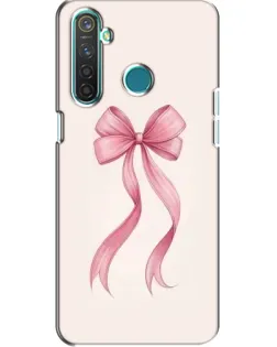 Чехол для Realme 5 Pro с картинкой «Розовый бант»