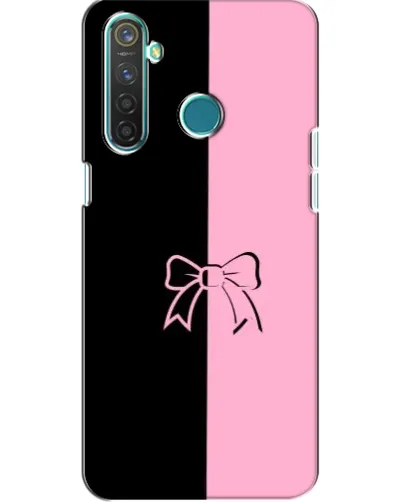 Чехол для Realme 5 Pro с картинкой «Половинки банта» Чехол для Realme 5 Pro с картинкой «Половинки банта»