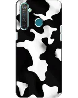 Чехол для Realme 5 Pro с картинкой «Черно-белое пятно»