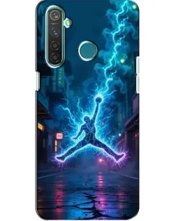 Чехол для Realme 5 с картинкой «Jordan Gold Jumpman» Чехол для Realme 5 с картинкой «Jordan Gold Jumpman»
