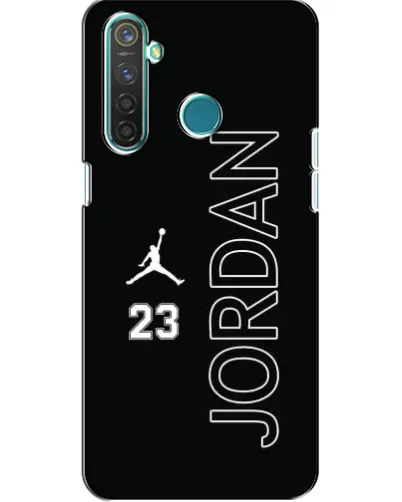 Чехол для Realme 5 с картинкой «Jordan Vertical»