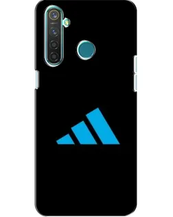 Чохол для Realme 5 з картинкою «Adidas Cyan Logo»