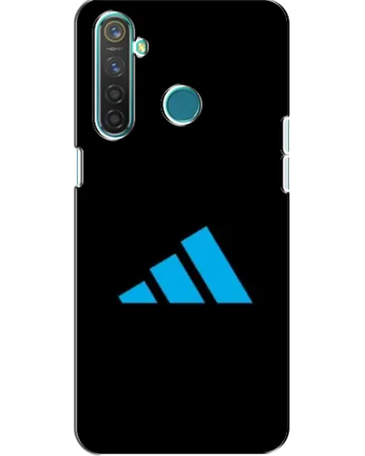 Чохол для Realme 5 з картинкою «Adidas Cyan Logo»