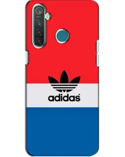 Чохол для Realme 5 з картинкою «Ретро блоки Adidas»