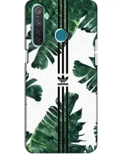 Чохол для Realme 5 з картинкою «Пальмове листя адідас»