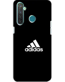 Чохол для Realme 5 з картинкою «Чорна класика Adidas»