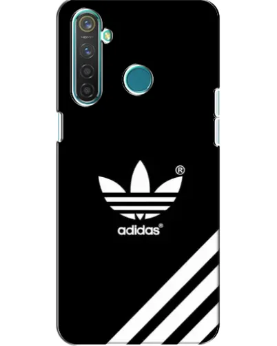 Чохол для Realme 5 з картинкою «Adidas з діагональними смугами»