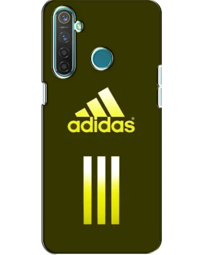 Чохол для Realme 5 з картинкою «Оливковий градієнт Adidas»
