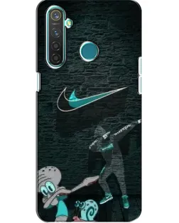 Чехол для Realme 5 с картинкой «Спортивный арт Nike» Чехол для Realme 5 с картинкой «Спортивный арт Nike»