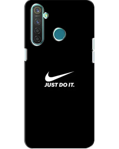 Чехол для Realme 5 с картинкой «Минимализм от Nike»