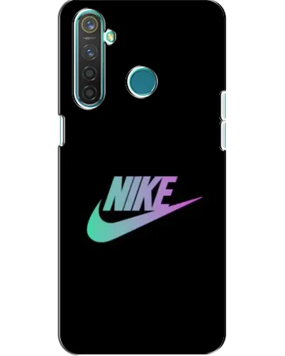 Чехол для Realme 5 с картинкой «Nike — городская ночь»