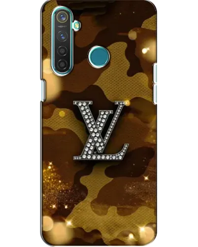 Чехол для Realme 5 с картинкой «Камуфляжный Louis Vuitton»