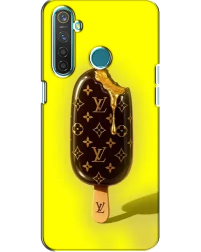 Чехол для Realme 5 с картинкой «Мороженое от LV»