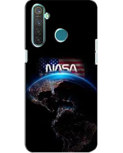 Чехол для Realme 5 с картинкой «Земля из космоса NASA»