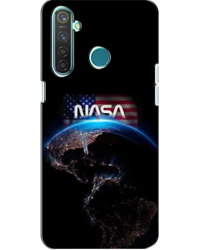 Чехол для Realme 5 с картинкой «Земля из космоса NASA»