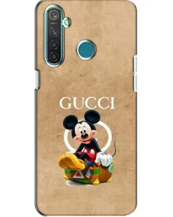 Чохол для Realme 5 з картинкою «Міккі Маус Gucci — крафт» Чохол для Realme 5 з картинкою «Міккі Маус Gucci — крафт»