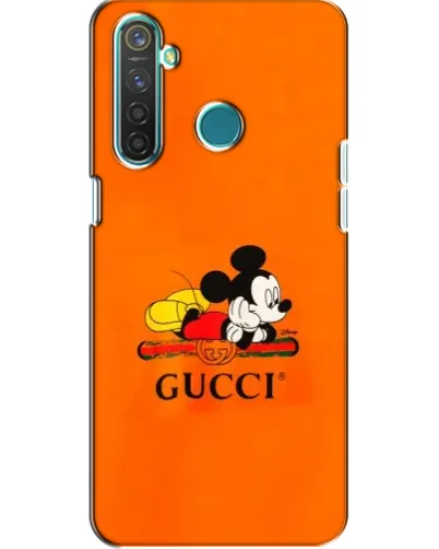 Чехол для Realme 5 с картинкой «Микки Маус Gucci — оранж» Чехол для Realme 5 с картинкой «Микки Маус Gucci — оранж»