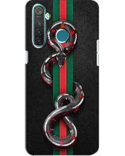Чохол для Realme 5 з картинкою «Gucci — змія на смузі» Чохол для Realme 5 з картинкою «Gucci — змія на смузі»
