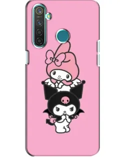 Чохол для Realme 5 з картинкою «My Melody та Kuromi»